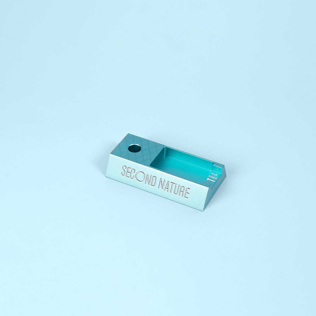 Second Nature scheermes standaard Cyaan blauw