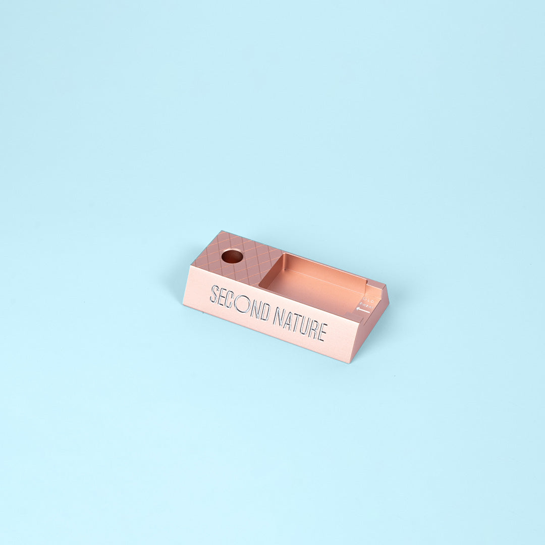 Second Nature scheermes standaard Rose gold